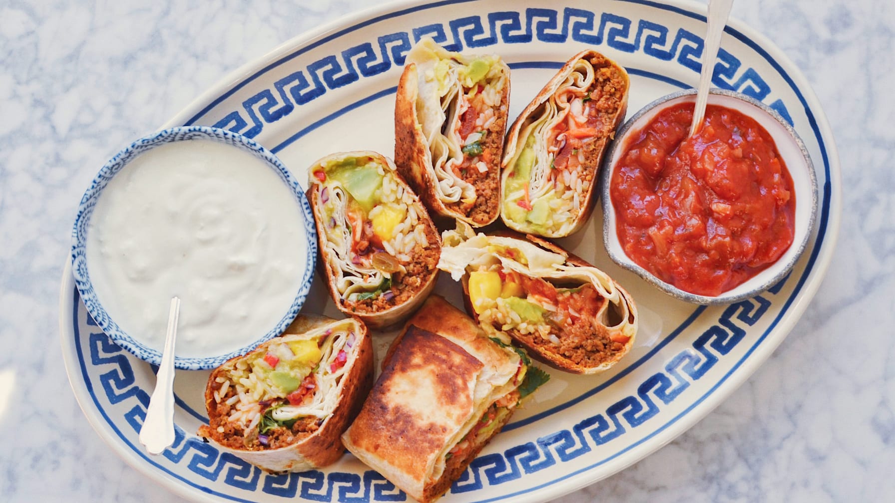 Burritos på Nöt & Grönt