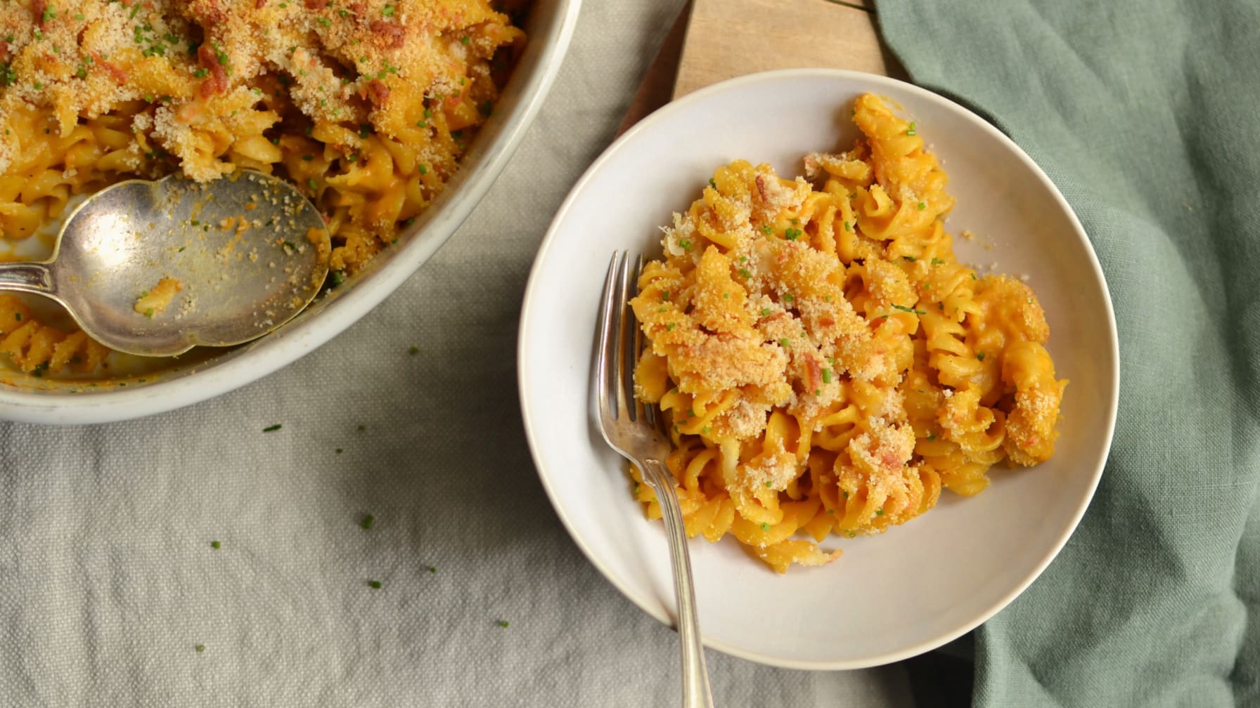 Pumpkin Mac and Cheese