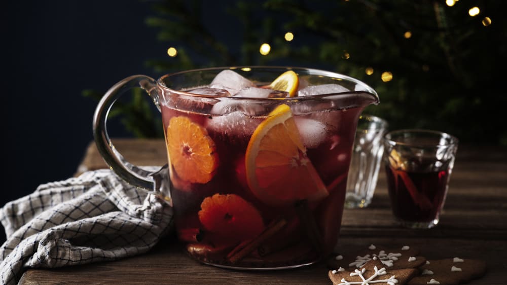 Glögg på granatäpple och apelsin