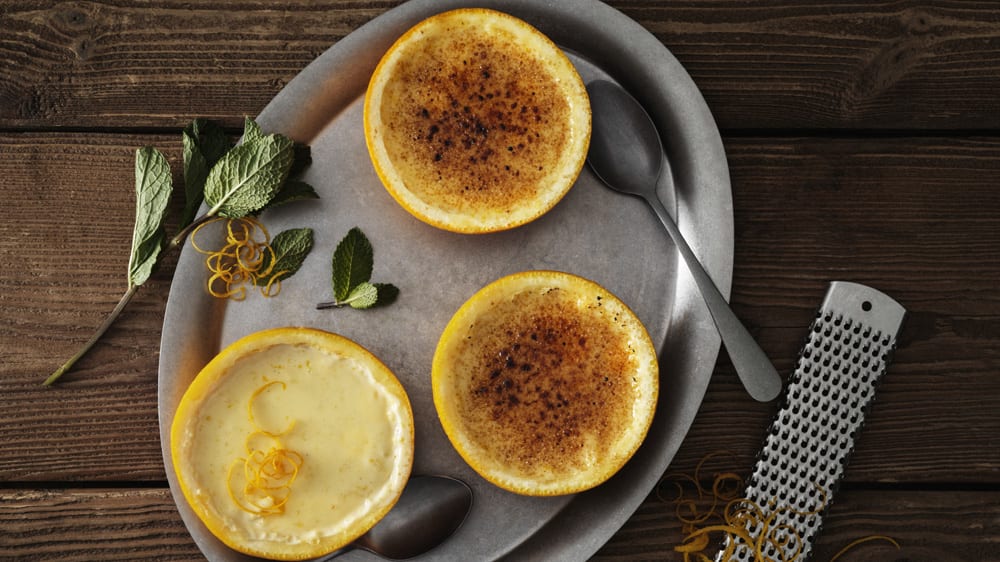 Orange possets – apelsincrème med grädde
