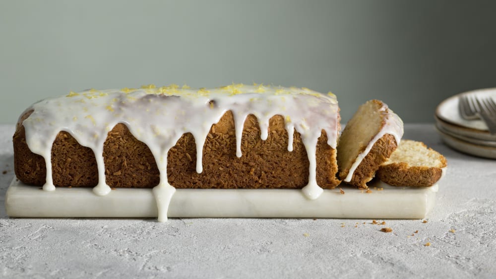 Citron- och yoghurtkaka med Earl Grey