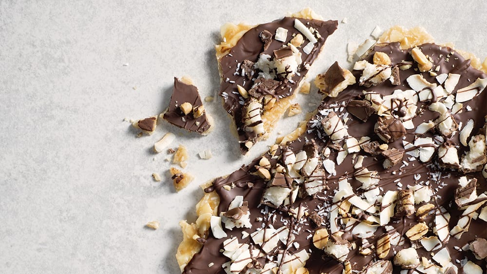 Kokos- och knäckbräck