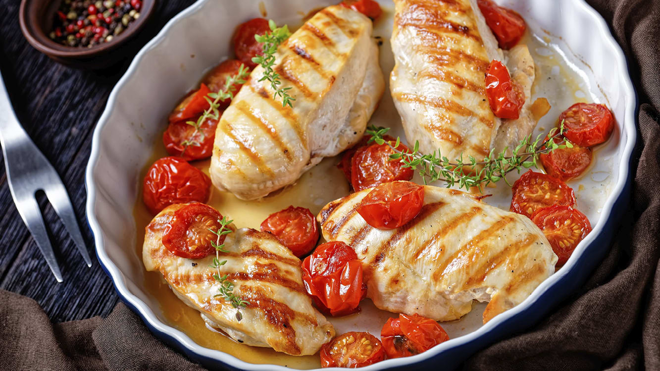 Kycklingfilé i ugn – grundrecept