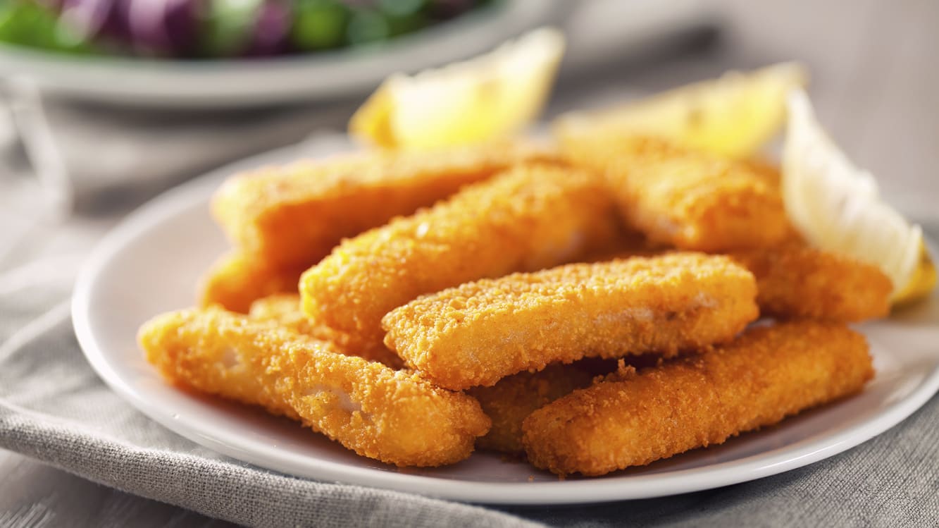 Hemmagjorda fiskpinnar