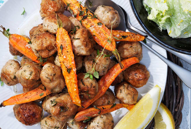 Kycklingköttbullar – grundrecept