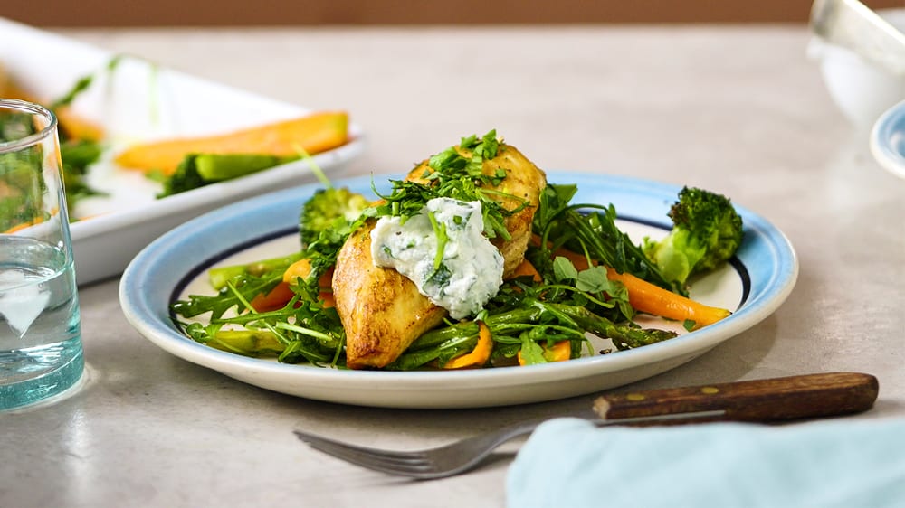 Kyckling med vårprimörer