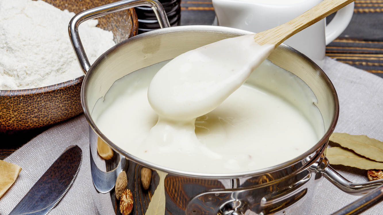 Béchamelsås – grundrecept