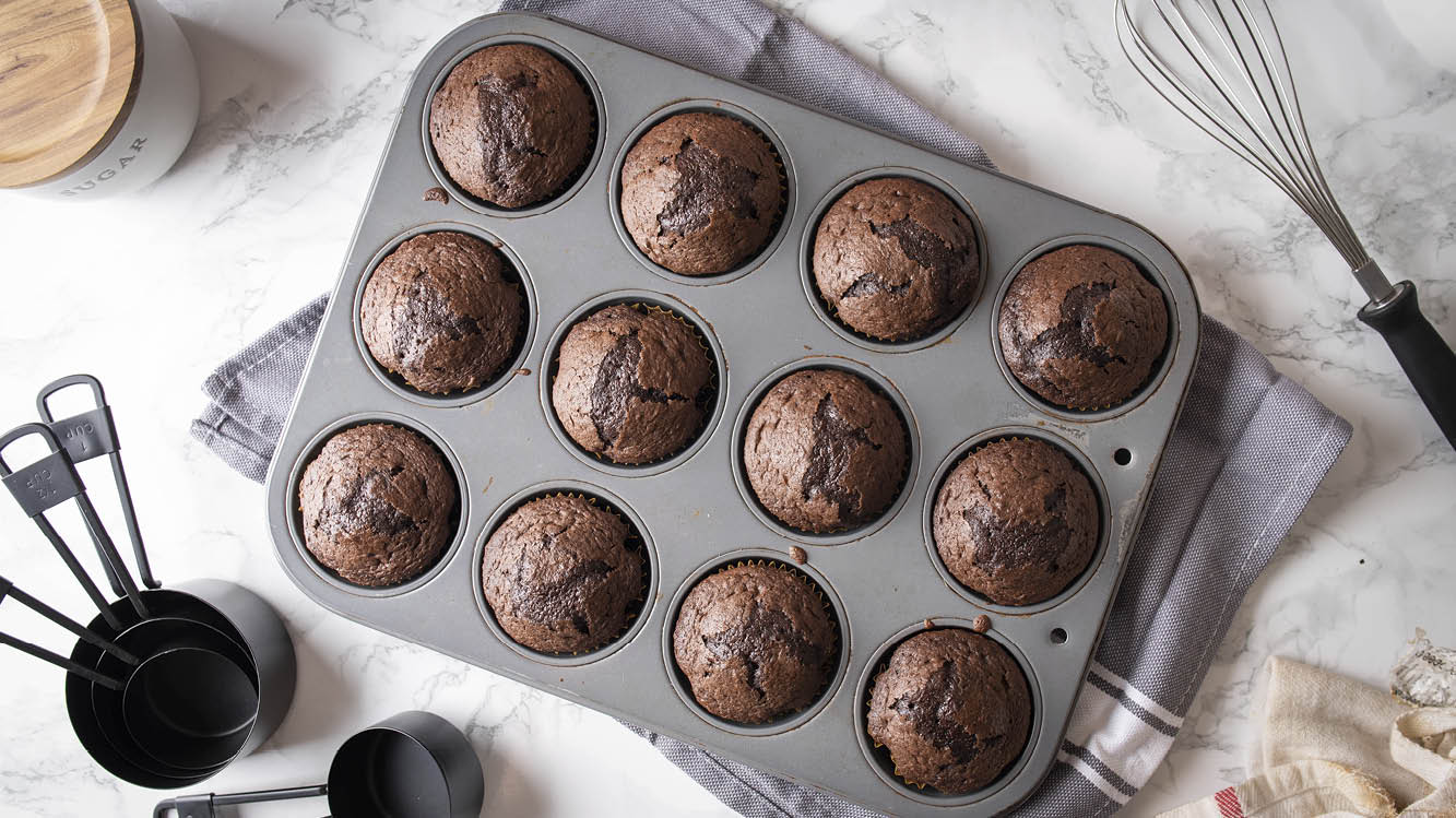 Chokladmuffins – grundrecept