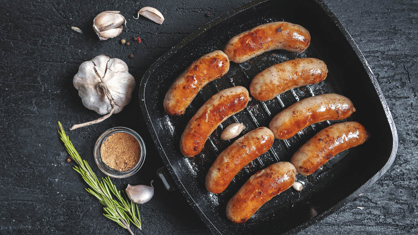 Isterband med stuvad potatis