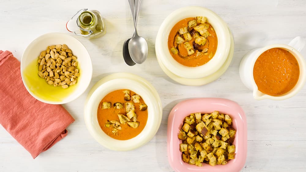 Gazpacho med vattenmelon 