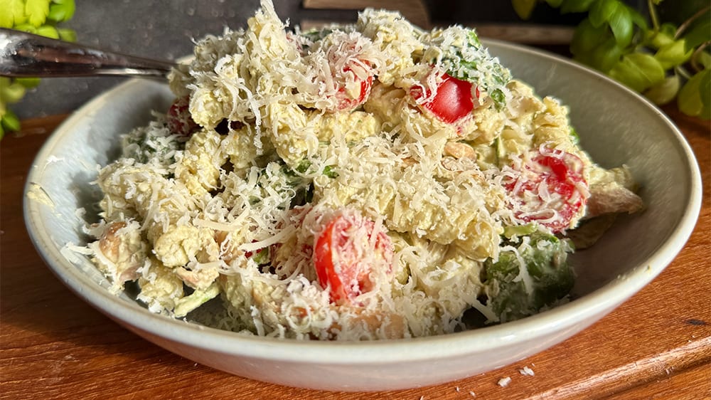 Karlorismarts pasta pesto