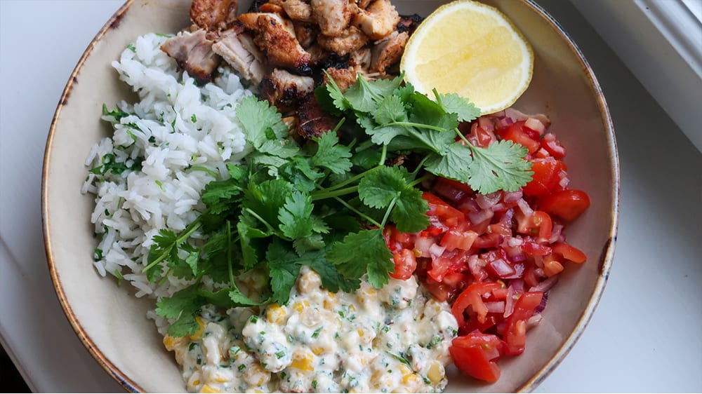 Burritobowl på 30 minuter