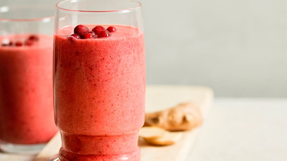 Lingon-kick smoothie