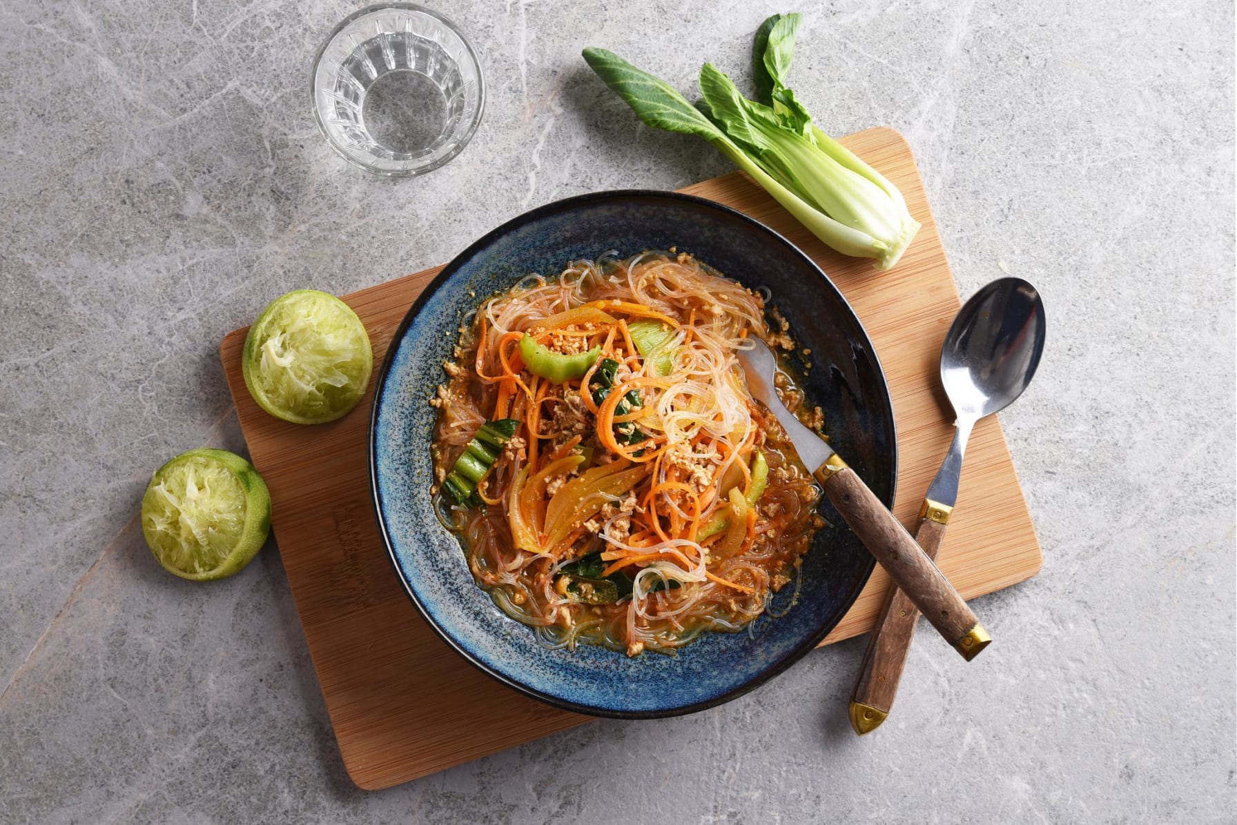 One pot fish curry med glasnudlar