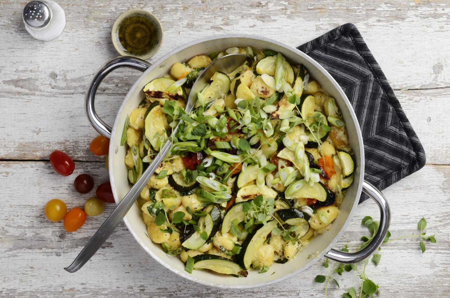 Gnocchi med kronärtskockscrème