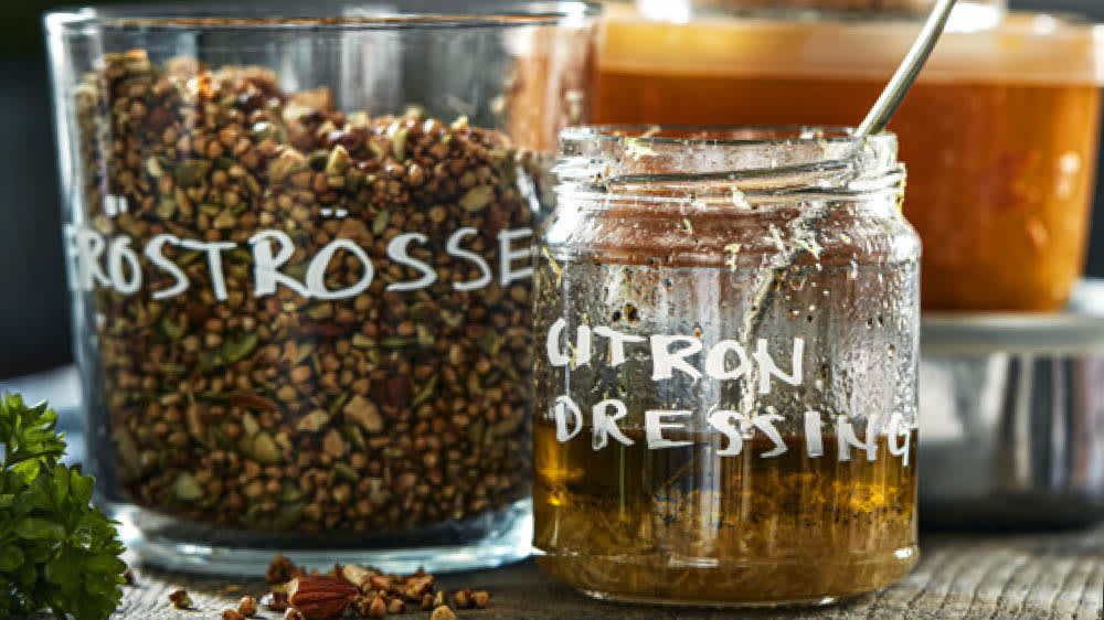 Rostat nöt- & fröströssel med bovete