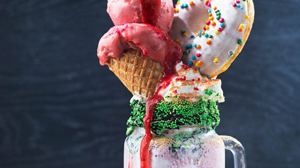 Frankenstein freakshake