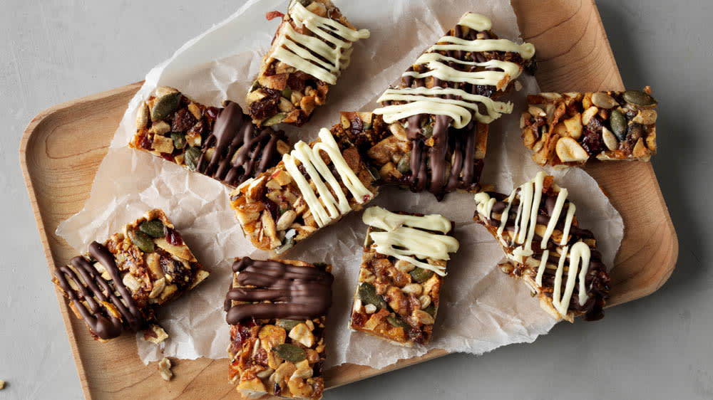 Kryddiga frukt- & nötbars