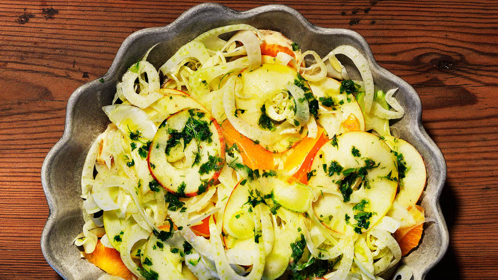 Fänkål & clementinsallad