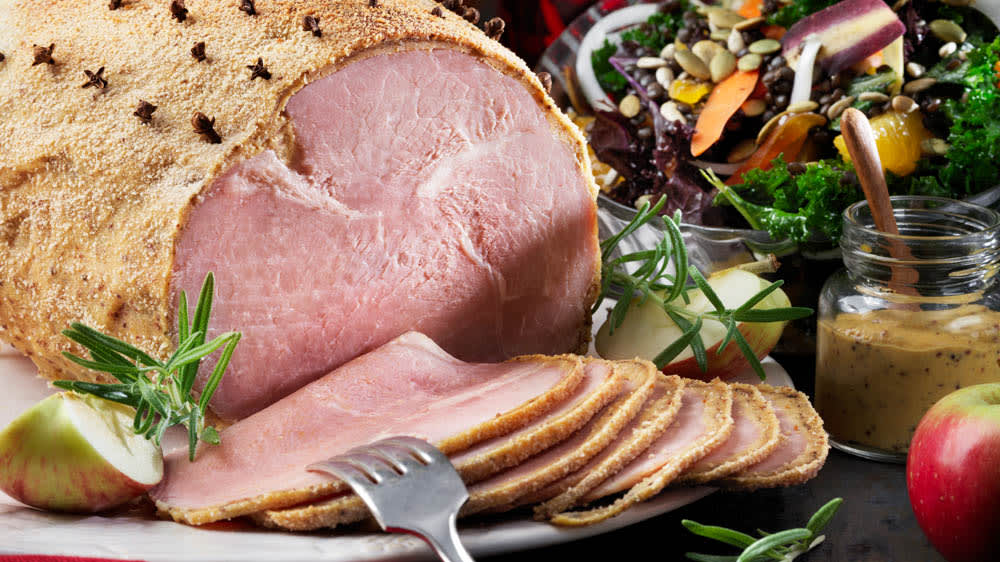 Äppelgriljering till julskinkan