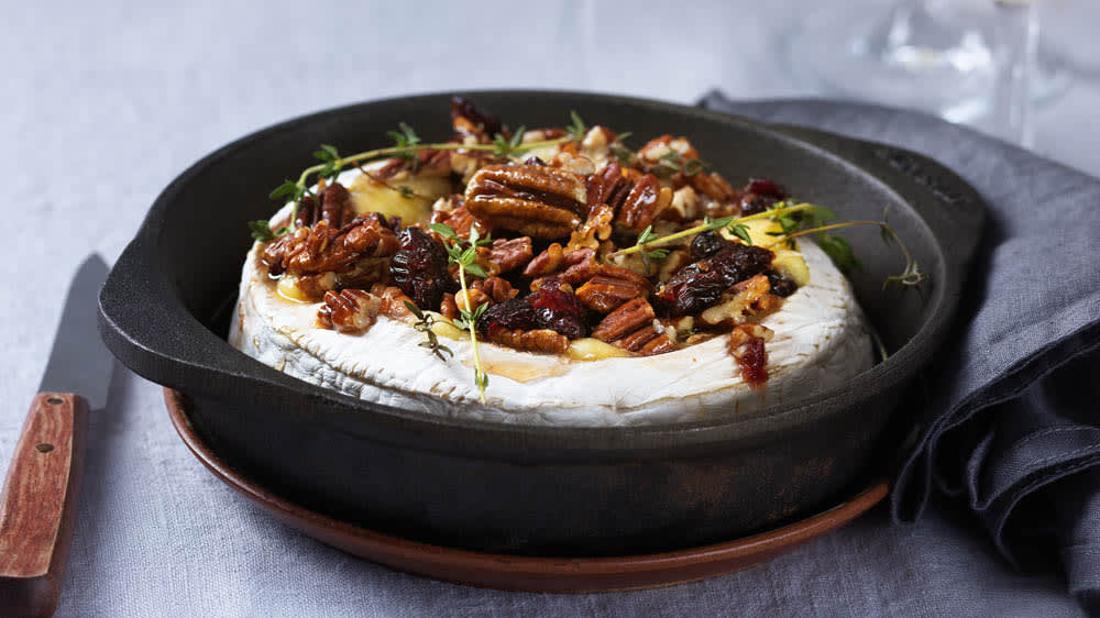 Honung & pekanbakad brie