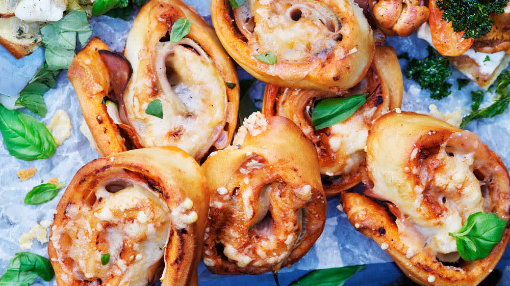 Pizzabullar Stromboli med ost & skinka