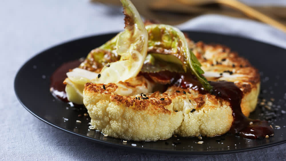 Rostad blomkål med chipotledressing