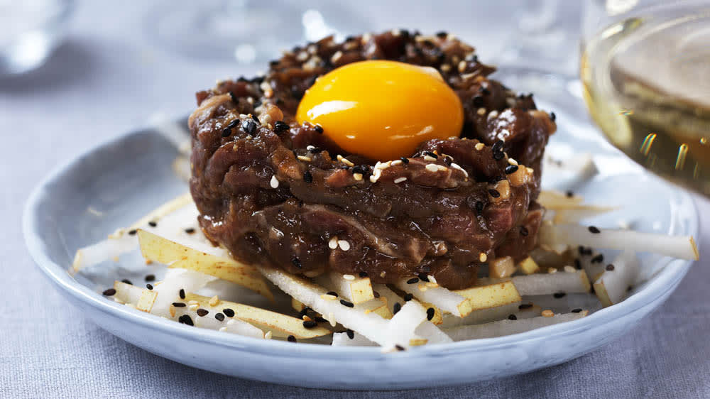 Koreansk råbiff på oxfilé