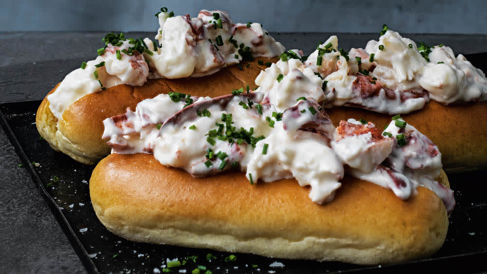 Lobster rolls med brioche