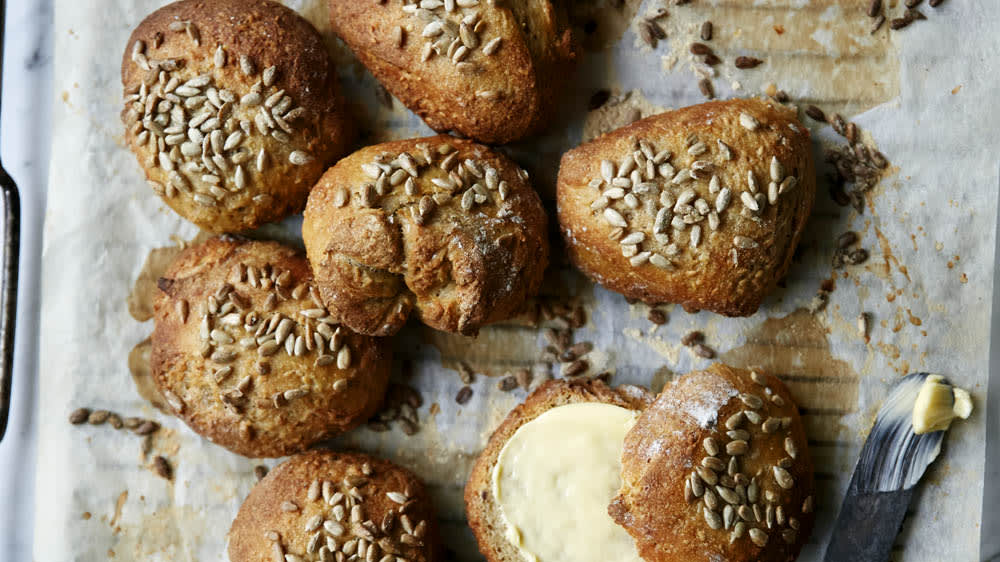 Frukostfrallor med kikärtor