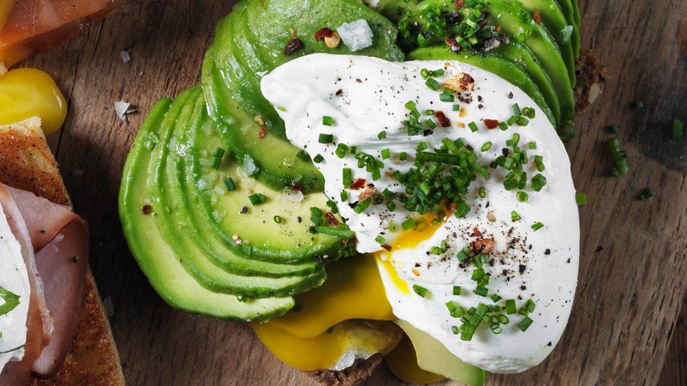 Ägg Avokado