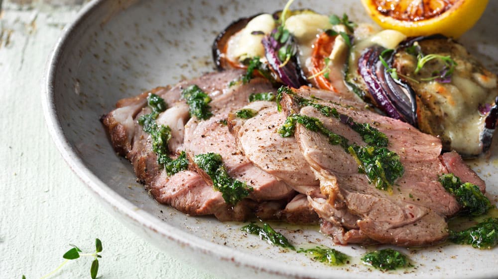 Påsklamm med grönsaker och gremolata