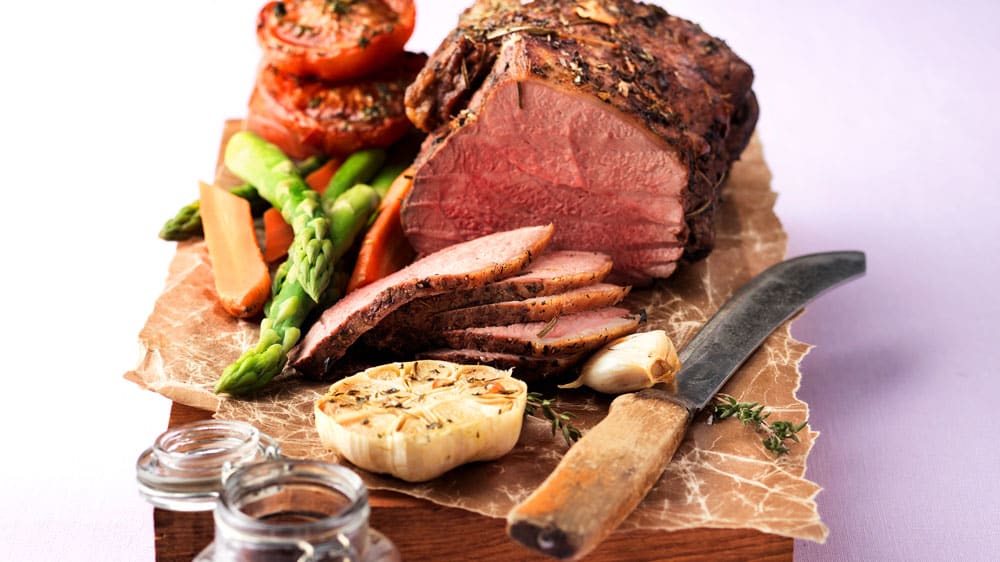 Lammstek med örtsky