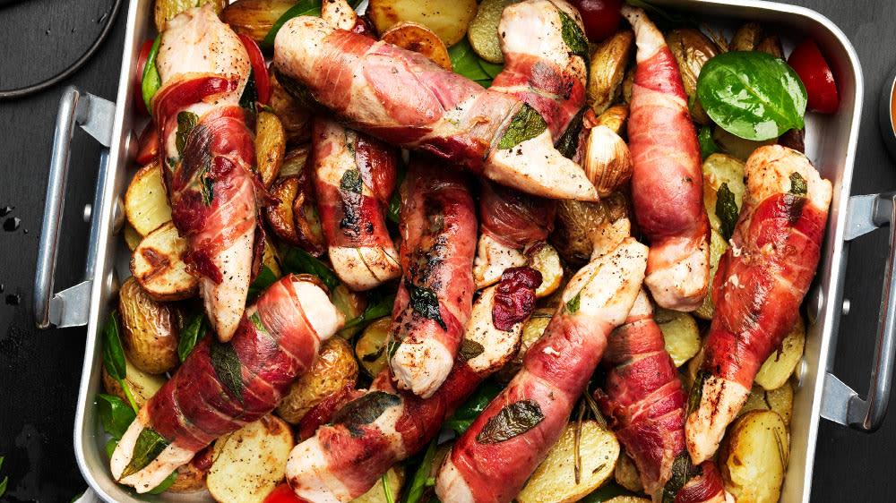 Salviadoftande kyckling