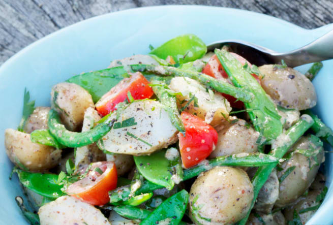 Potatissallad med fransk senap