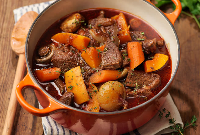 Höstgryta med butternutpumpa