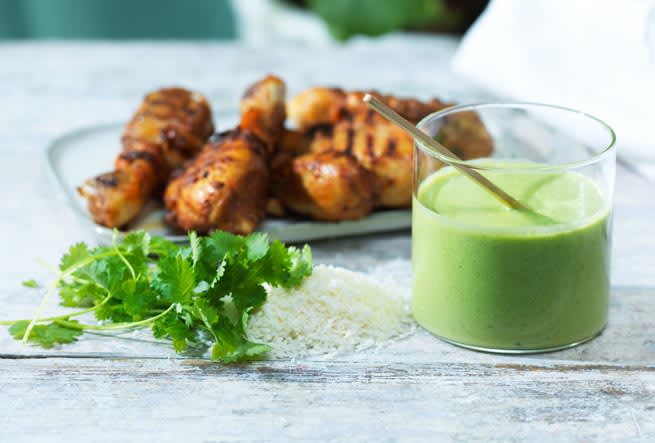 Koriander- & kokossås