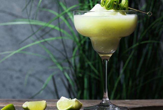 Melonslush med ingefära