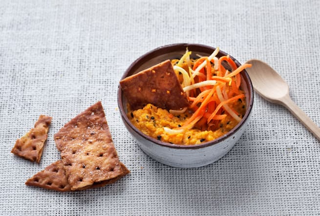 Morotshummus med apelsin