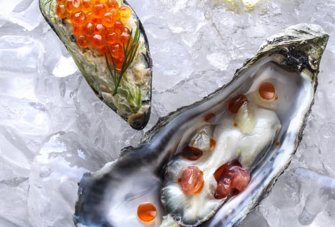 Ostron med citrus & chili