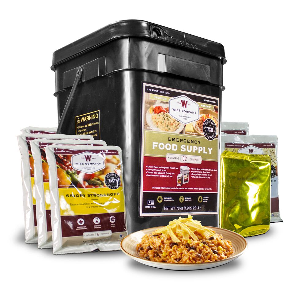 Wise Company 52 serving prepper foods pack