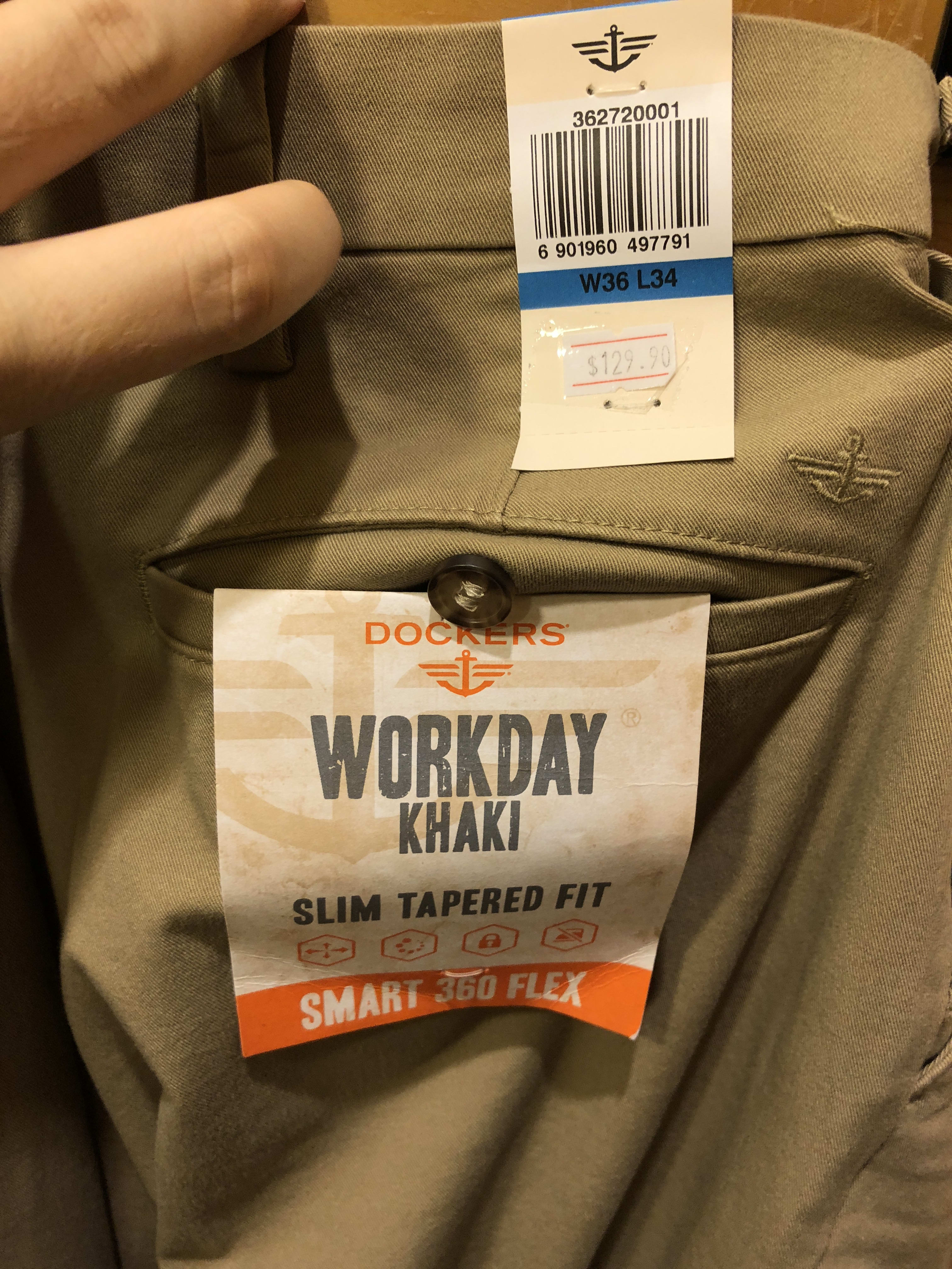 Workday khaki