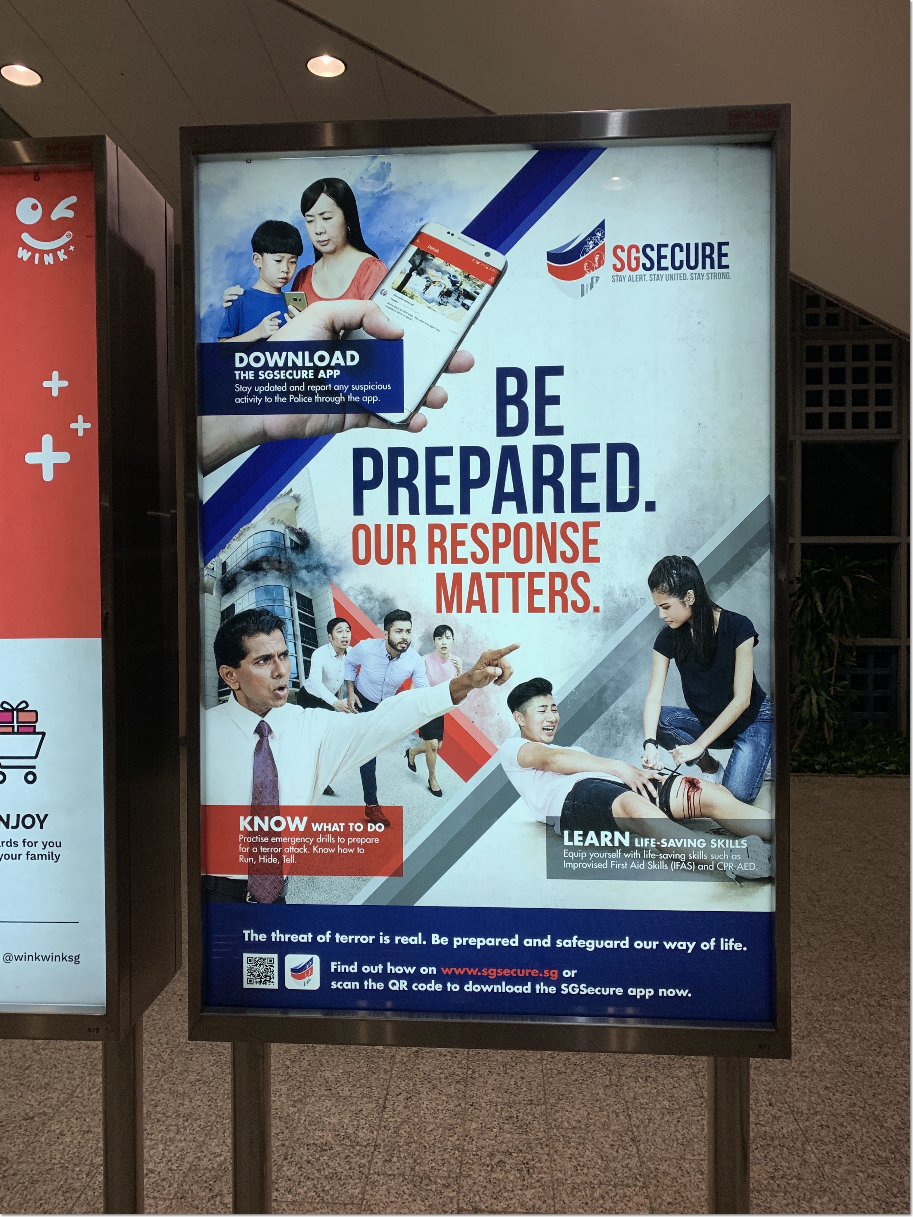 DOWNLOAD the sgsecure app