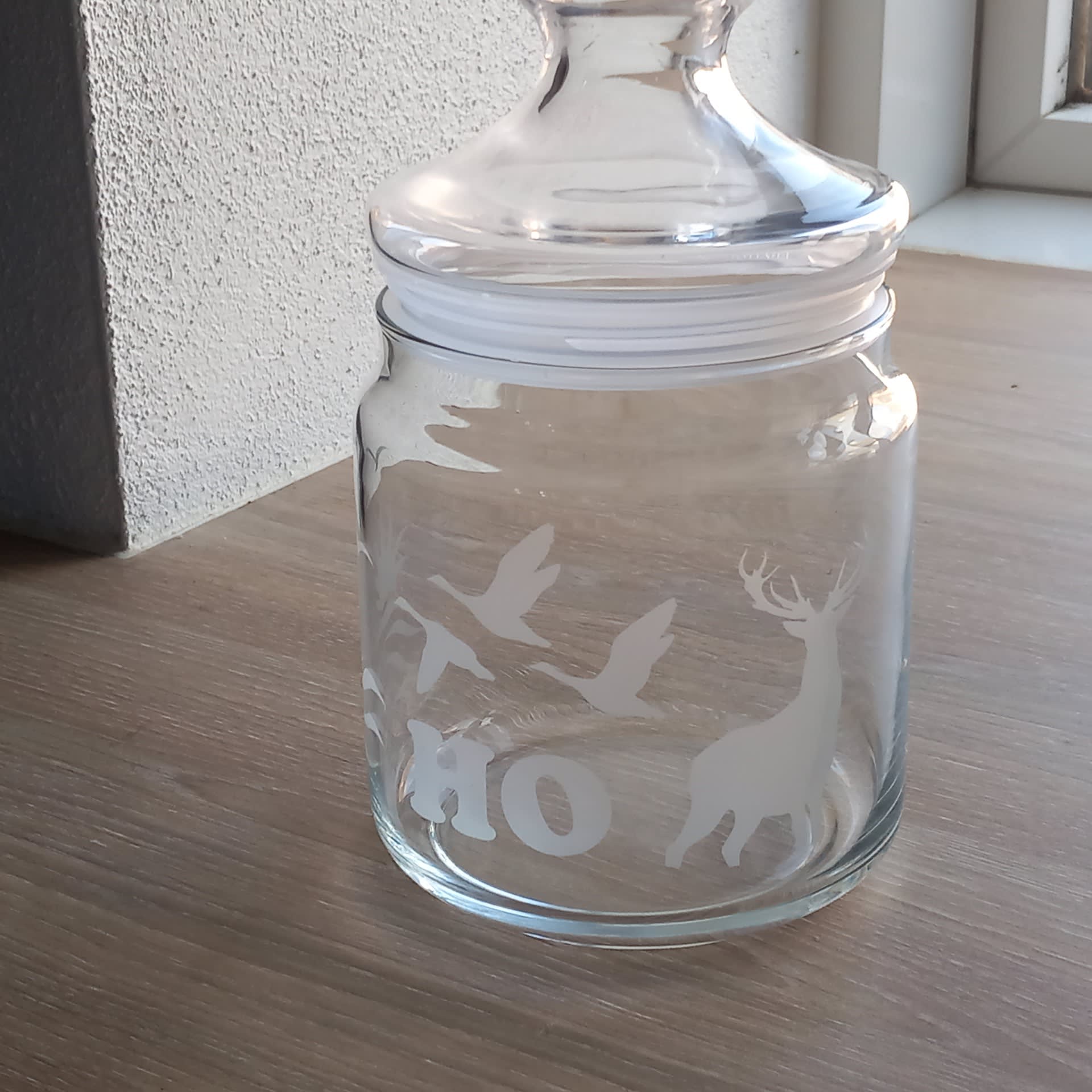 Sandblæsning på glas hos Sæberiget