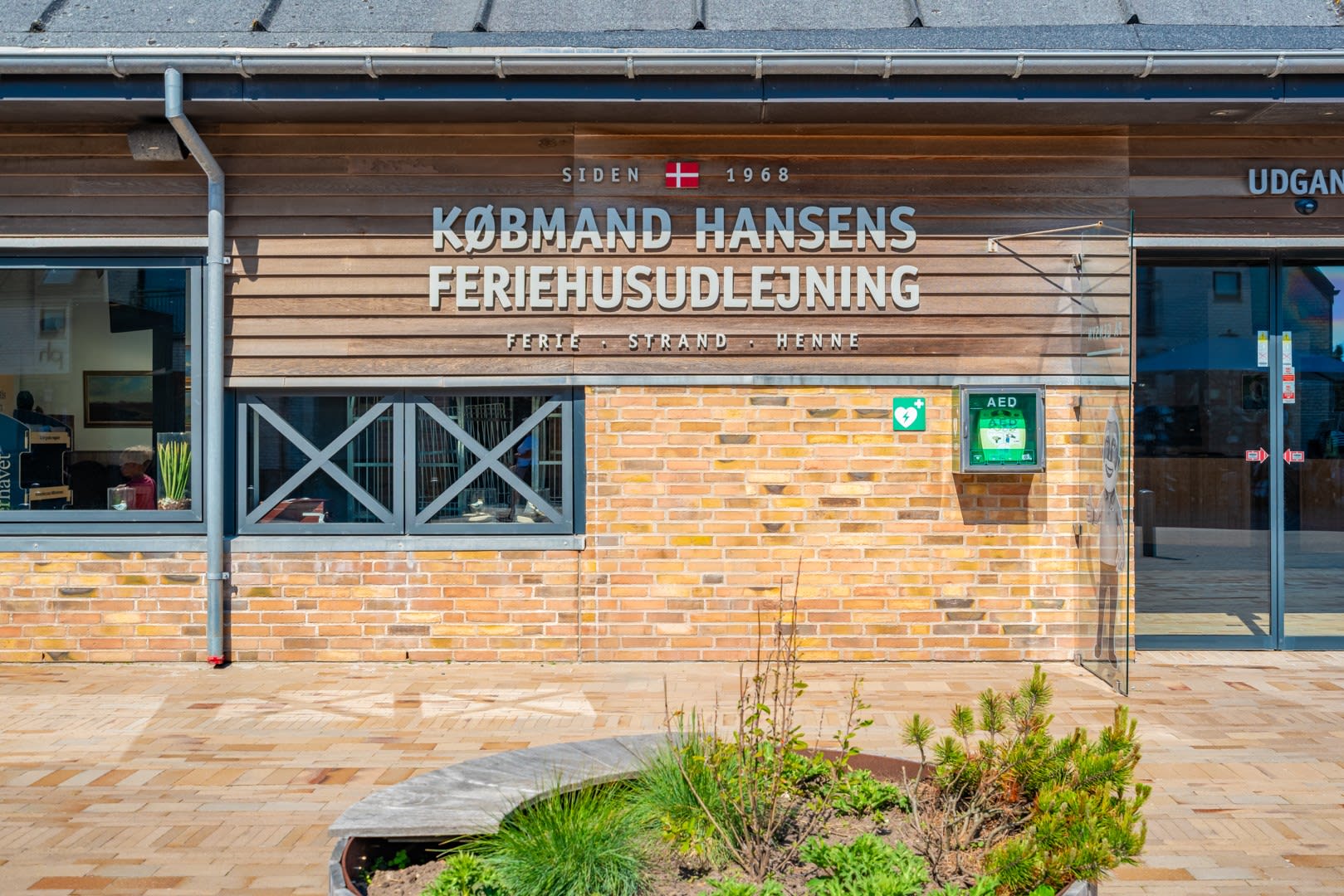 Købmand Hansens kontor i Henne Strand