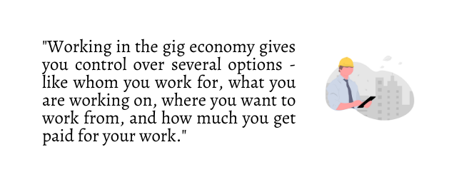 Working In The Gigs Economy