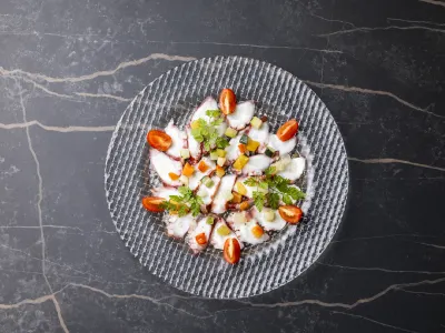 島タコのマリネ