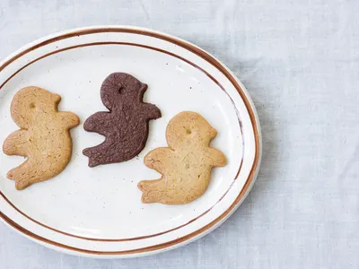 しあわせはこぶとりサブレ【プレーン】（1個）