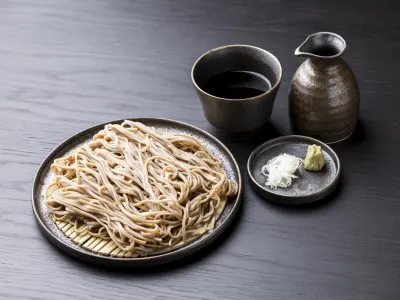 石臼超粗挽き　せいろ蕎麦