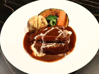 秘伝のビーフシチューステーキ